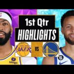 Los Angeles Lakers vs Golden State Warriors Full Highlights 1st QTR| Feb 22| 2024 NBA Regular Season