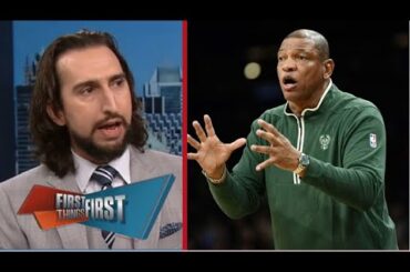 FIRST THINGS FIRST | Nick Wright reacts to Doc Rivers admits He "questioned" on Why Bucks hired him