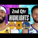 Los Angeles Lakers vs Golden State Warriors Full Highlights 2nd QTR| Feb 22| 2024 NBA Regular Season