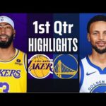 Golden State Warriors vs. Los Angeles Lakers 1st Qtr Full Highlights | Feb. 22 | NBA Highlights 2024