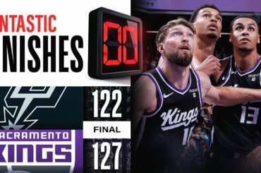 Final 4:23 WILD ENDING Spurs vs Kings 👀🔥 | February 22, 2024