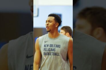 Pelicans Shootaround before Rockets Game #pelicans #nba #shorts