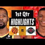 Phoenix Suns vs Houston Rockets Full Highlights 1st QTR | Feb 23 | 2024 NBA Regular Season