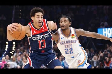 Washington Wizards vs Oklahoma City - Full Game Highlights | February 23, 2024 | 2023-24 NBA Season