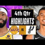 Los Angeles Lakers vs San Antonio Spurs Full Highlights 4th QTR | Feb 23 | 2024 NBA Regular Season