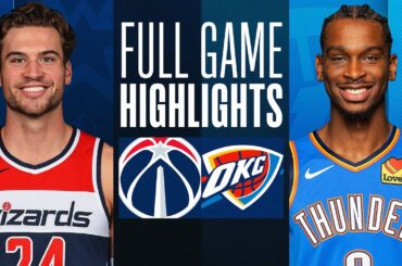 WIZARDS at THUNDER | FULL GAME HIGHLIGHTS | February 23, 2024