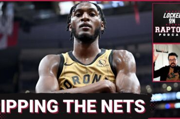 Toronto Raptors set tone for stretch run with 121-93 blowout of Brooklyn Nets | IQ & Trent pop off