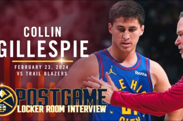 Collin Gillespie Full Post Game Locker Room Interview vs. Trailblazers 🎙
