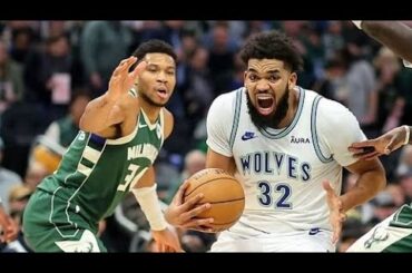 Milwaukee Bucks vs Minnesota Timberwolves - Full Game Highlights | February 23, 2023-24 NBA Season