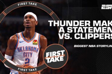 Stephen A. ADAMANT Shai Gilgeous-Alexander IS SPECIAL + PAY ATTENTION to the Mavericks! | First Take