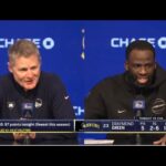 Steve Kerr & Draymond Green Postgame - Stephen Curry & Warriors beat Seth Curry and Charlotte 97-84