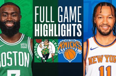 CELTICS at KNICKS | FULL GAME HIGHLIGHTS | February 24, 2024