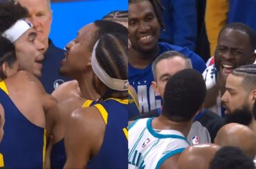 Grant Williams fights Warriors for scoring at end of game and Draymond calls him p*ssy 😳