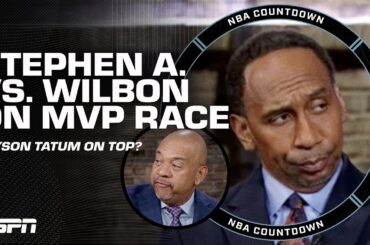 Stephen A. Smith & Michael Wilbon GET INTO IT over the MVP debate! | NBA Countdown