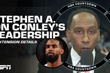 'Mike Conley is an ELITE LEADER!' - Stephen A. Smith on the Timberwolves' quality | NBA Countdown