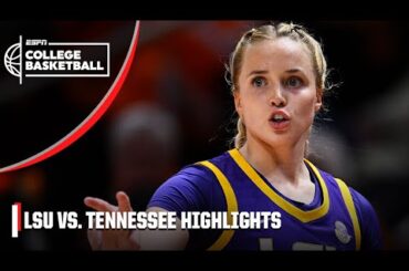LSU vs. Tennessee | Full Game Highlights | ESPN College Basketball