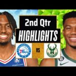 Milwaukee Bucks vs Philadelphia 76ers 2nd QTR - PART 2 Highlights | Feb 25 | 2023 NBA Regular Season