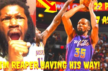 LAKERS VS SUNS REACTION 2024 LOS ANGELES LAKERS VS PHOENIX SUNS HIGHLIGHTS REACTION 2024