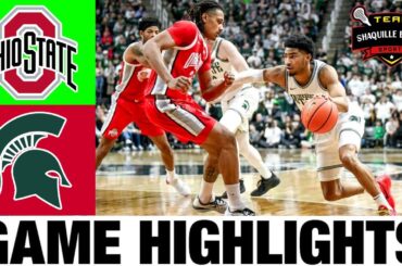 Ohio State vs Michigan State Highlights | NCAA Men's Basketball | 2024 College Basketball