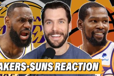 Lakers-Suns Reaction: Kevin Durant & Phoenix catch fire, take down LeBron James & LA | Hoops Tonight