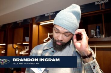 Brandon Ingram on return from illness | Pelicans Bulls Postgame 2/25/24