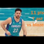 Vasilije Micic 11 Pts 7 Ast Charlotte Hornets vs Portland Trail Blazers HIGHLIGHTS