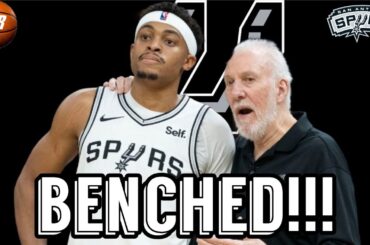 Keldon Johnson BENCHED! San Antonio Spurs News