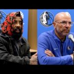 Kyrie Irving, Jason Kidd | Mavericks vs. Pacers postgame 2.25.24