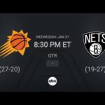Phoenix Suns @ Brooklyn Nets | NBA on ABC Live Scoreboard