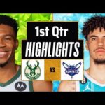 Milwaukee Bucks vs Charlotte Hornets Full Highlights 1st QTR | Feb 29 | 2024 NBA Regular Season