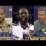 Steve Kerr, Chris Paul & Draymond Green Postgame Interview as Warriors beat Knicks, 110-99