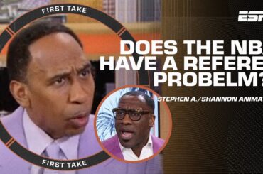 Stephen A. & Shannon Sharpe ANIMATED over Piston vs. Knicks 'WORST CALL' of the season! | First Take