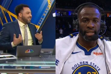 Draymond Green gets heated with Warriors reporter for talking bad about him