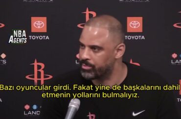 (Altyazılı) Rockets vs Suns Maçında Oyundan Atılan Alperen Şengün ile İlgili Ime Udoka'nın Tavrı!