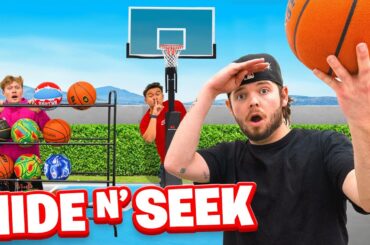 2HYPE Basketball Prop Hunt Hide and Seek!