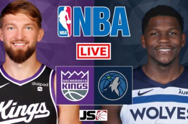 Sacramento Kings vs Minnesota Timberwolves | NBA Live Scoreboard 2024