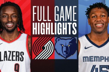 TRAIL BLAZERS at GRIZZLIES | FULL GAME HIGHLIGHTS | March 1, 2024