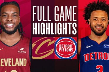 CAVALIERS at PISTONS | FULL GAME HIGHLIGHTS | March 1, 2024