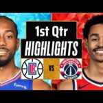 LA Clippers vs Washington Wizards Full Highlights 1st QTR | Mar 1 | 2024 NBA Regular Season