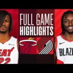 Game Recap: Heat 106, Trail Blazers 96