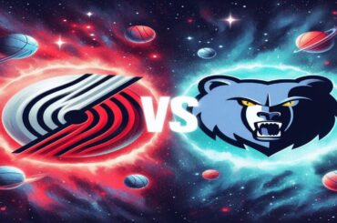 Portland Trail Blazers at Memphis Grizzlies l Play-By-Play Score + Clock