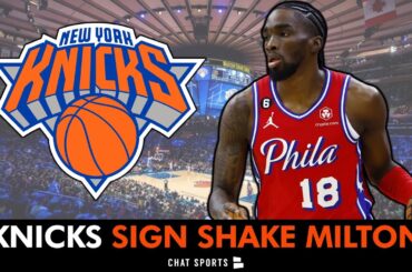 BREAKING: Knicks SIGN Shake Milton In NBA Free Agency | New York Knicks News