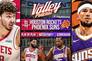 Houston Rockets vs Phoenix Suns | LIVE Reaction | Scoreboard | Play By Play | Postgame Show