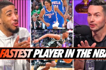 Who are The Fastest Players in the NBA? | Tyrese Haliburton and JJ Redick Discuss