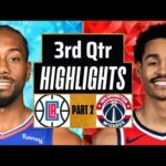 LA Clippers vs Washington Wizards 3rd QTR - PART 2 Highlights | Mar 1 | 2024 NBA Regular Season