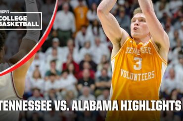 Tennessee Volunteers vs. Alabama Crimson Tide | Full Game Highlights | ESPN College Basketball