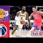 Los Angeles Lakers vs. Washington Wizards Full Highlights 1st QTR | Feb 28 | NBA Season 2023-2024