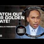 Stephen A. & Bob Myers AGREE over the Golden State Warriors’ TITLE HOPES?! | NBA Countdown