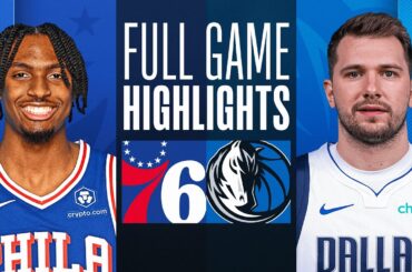 76ERS at MAVERICKS | FULL GAME HIGHLIGHTS | March 3, 2024