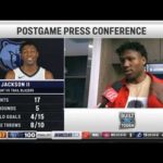 GG Jackson PostGame Interview | Portland Trail Blazers vs Memphis Grizzlies